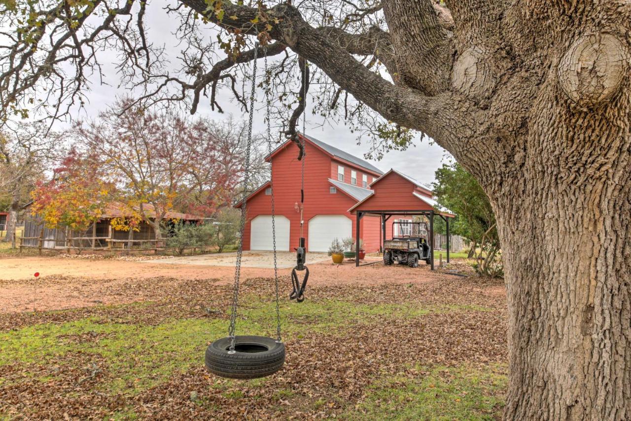 Вилла Ark Bunkhouse Fredericksburg Hideaway With Hot Tub Экстерьер фото